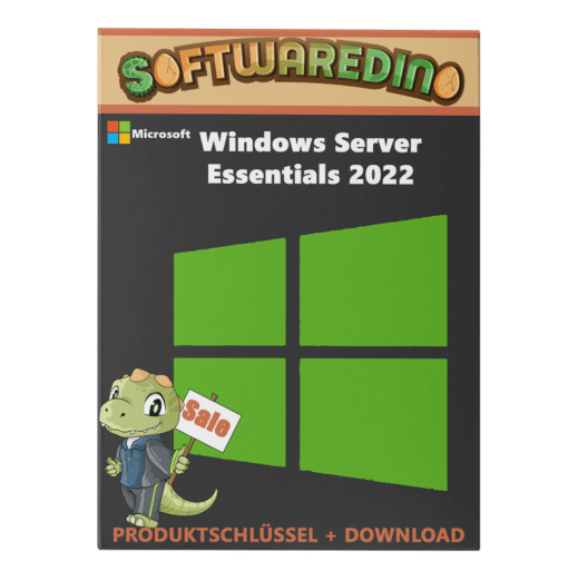 Software günstig kaufen bei Softwaredino – Microsoft Windows Server 2022 Essentials