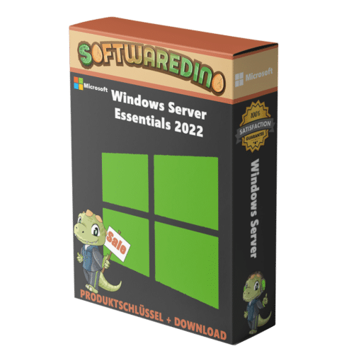 Software günstig kaufen bei Softwaredino – Microsoft Windows Server 2022 Essentials